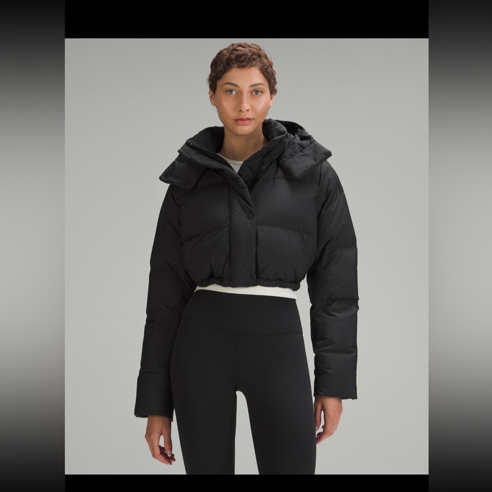 LULULEMON WONDERPUFF SUPER CROPPED DOWN COAT